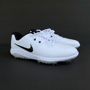 Nike Vapor Pro Golf Shoes White Black Mens Size 9